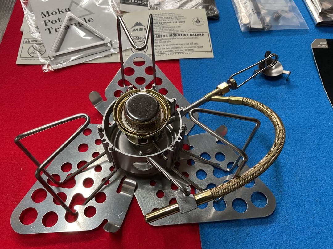 MSR現行型ドラゴンフライ動作良好美品サイレンサー付メンテナンス済付属品多数付き