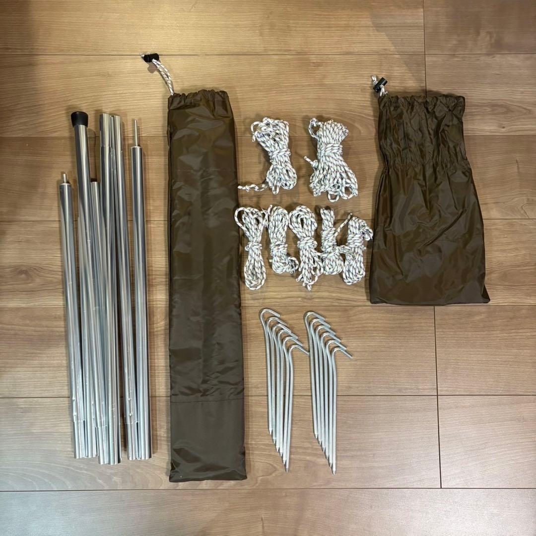 スノーピーク ヘキサイーズ1 (専用グランドシート付)