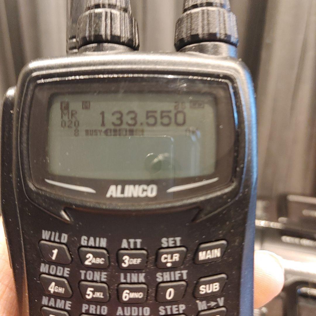 ALINCO 受信機 DJ-X11 動作品。 メーカーにてX11Aへの改造済品