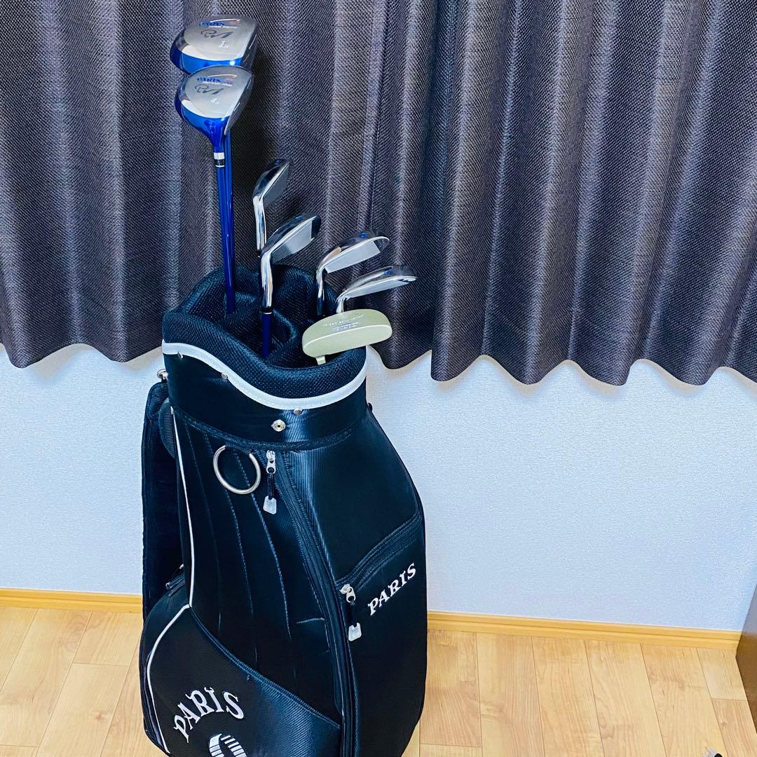 美品✨初心者向け レディース Paris バッグ付ゴルフクラブセット 右利き用