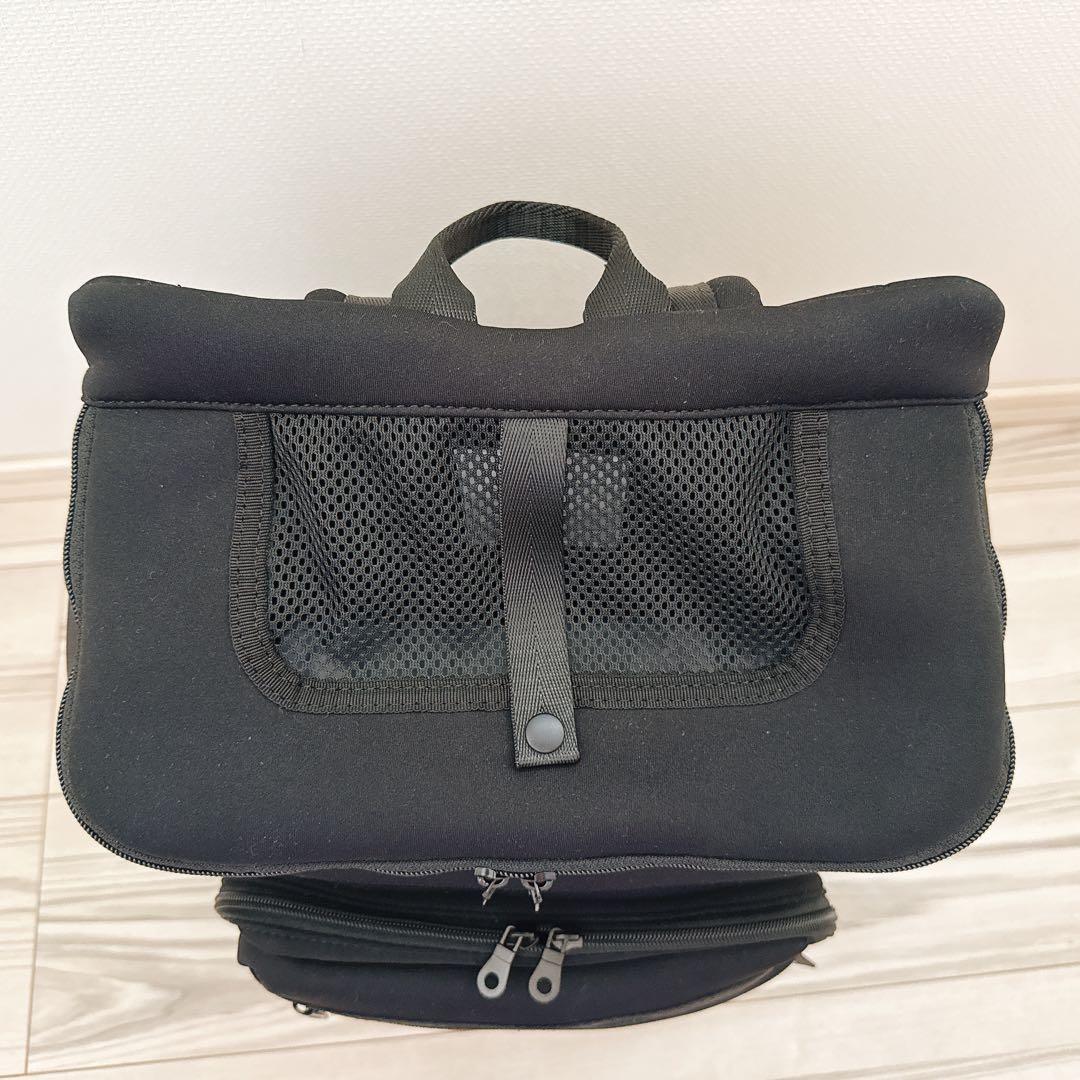 【 citydog 】ネオプレーン バックパック キャリー　ブラック／Mサイズ