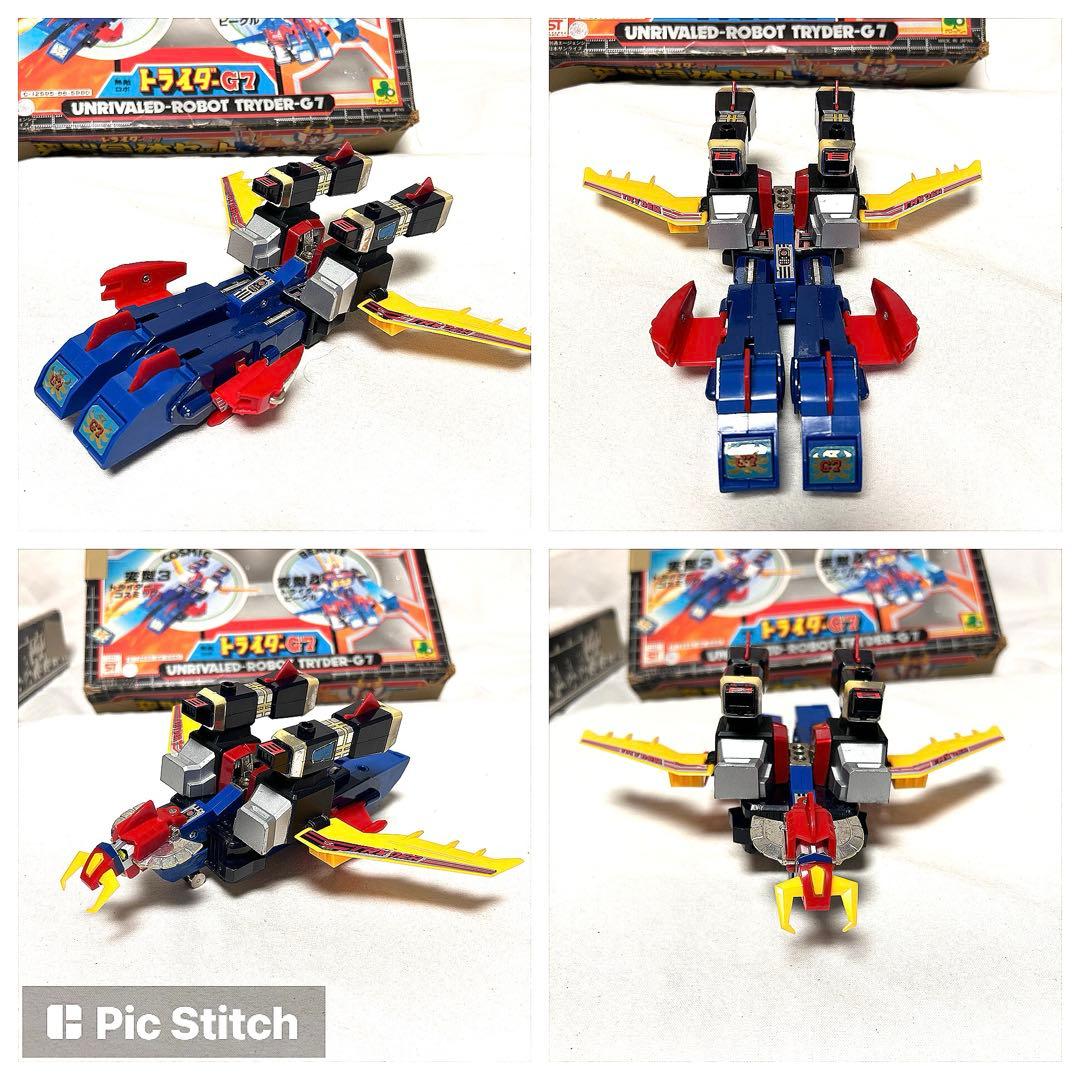 トライダーG7　変型合体セット　クローバー