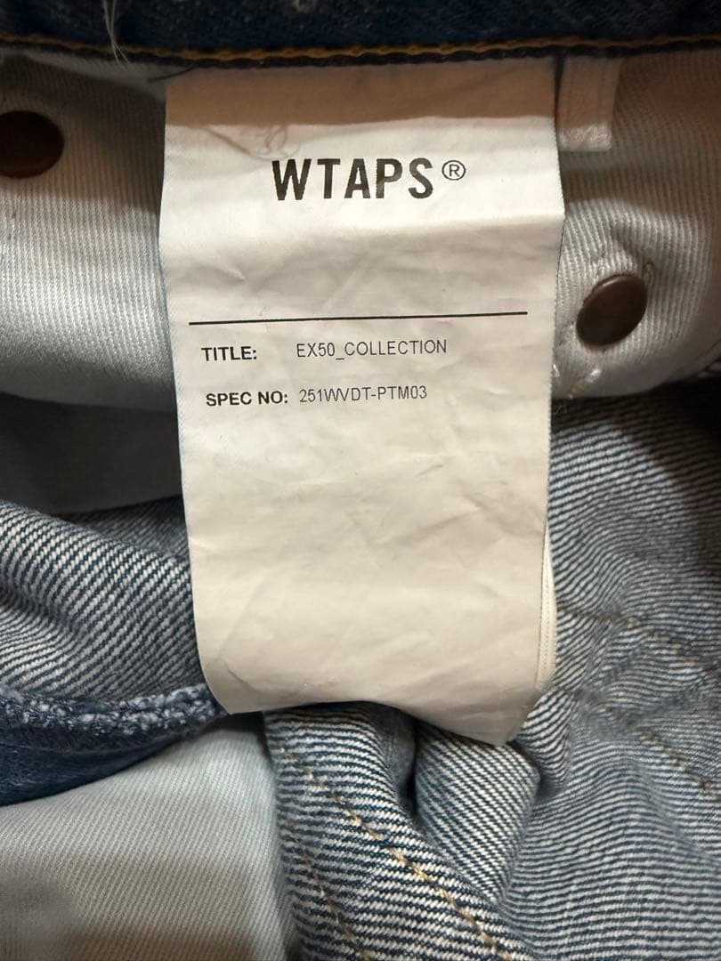【美品】WTAPS BLUES STRAIGHT / DENIM/ XL