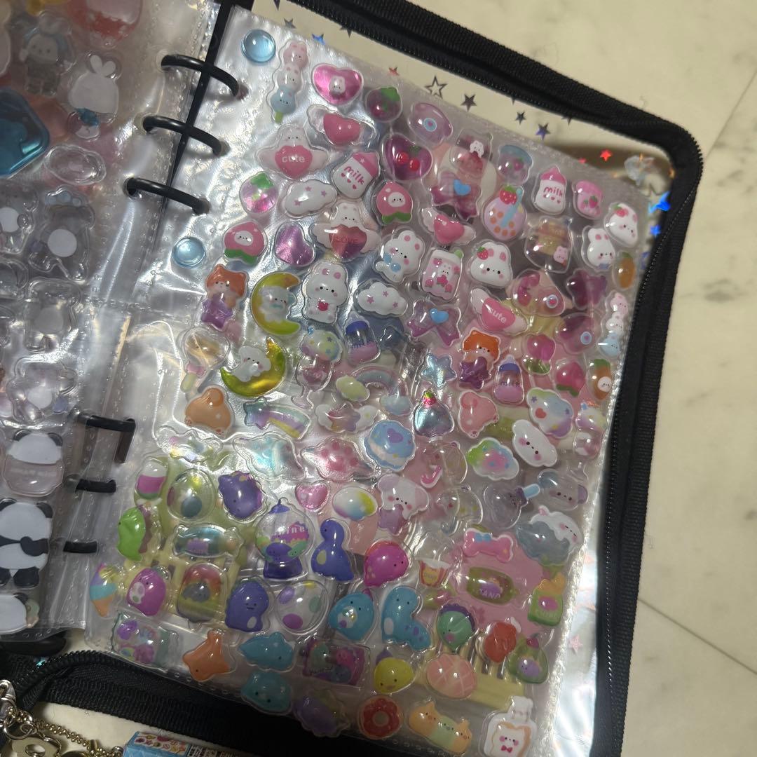 ボンボンドロップシール　大量シール帳！完成品　ウォーターシール　たまごっち　平成