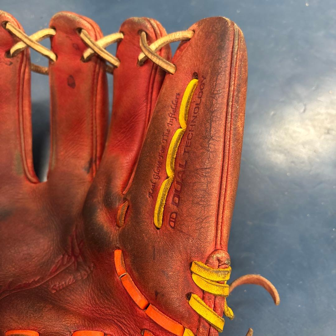 Wilson 赤 硬式グローブ