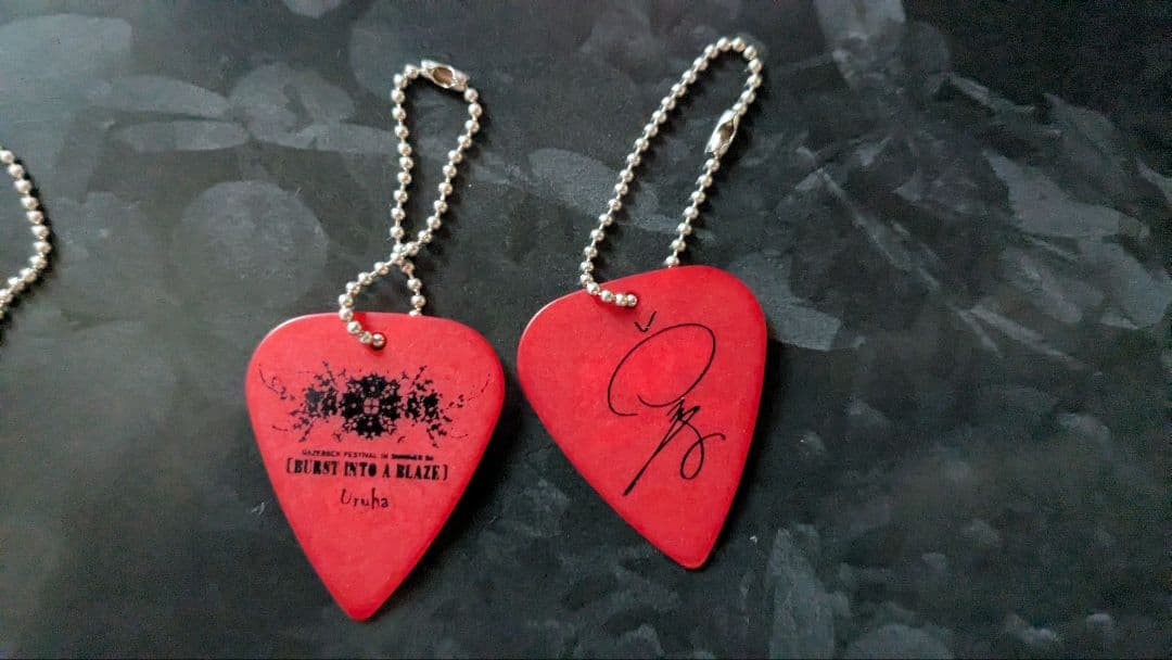 the GazettE ピック　麗　1枚