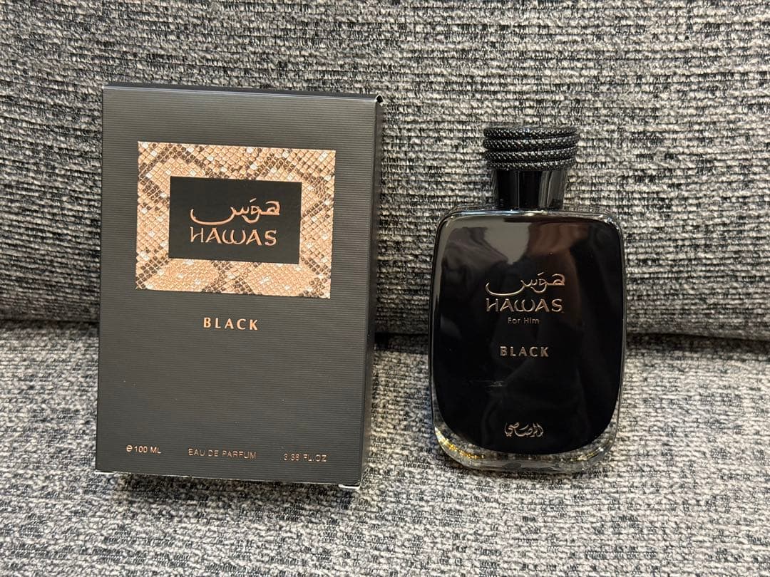 香水(男性用) Rasasi Hawas Black 100ml EDP