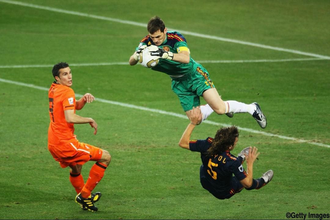 スペイン代表　カシージャス #1 ユニフォーム　レアル　ワールドカップ仕様