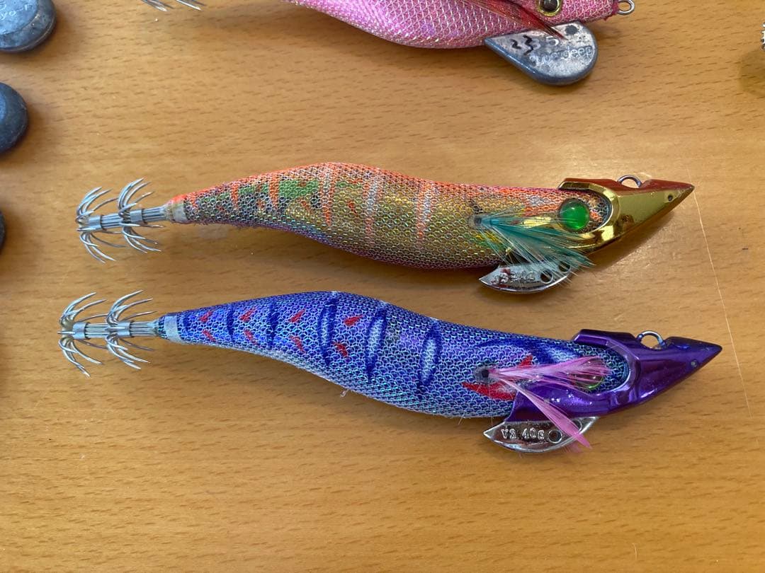 ティップ　エギング　ティップラン　エギ・餌木 18個セット 多色展開