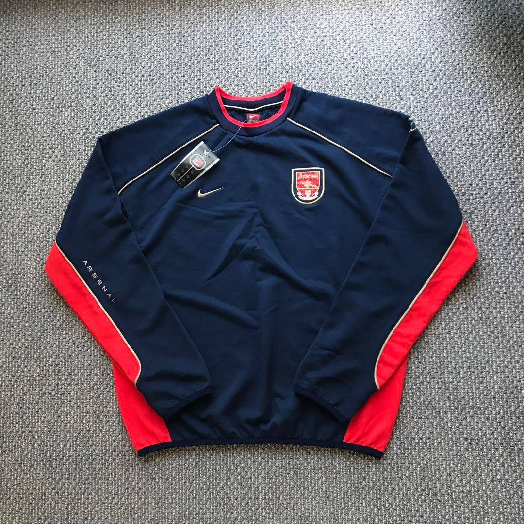 01-02 アーセナルFC Nike トレーニング　スウェットトップ