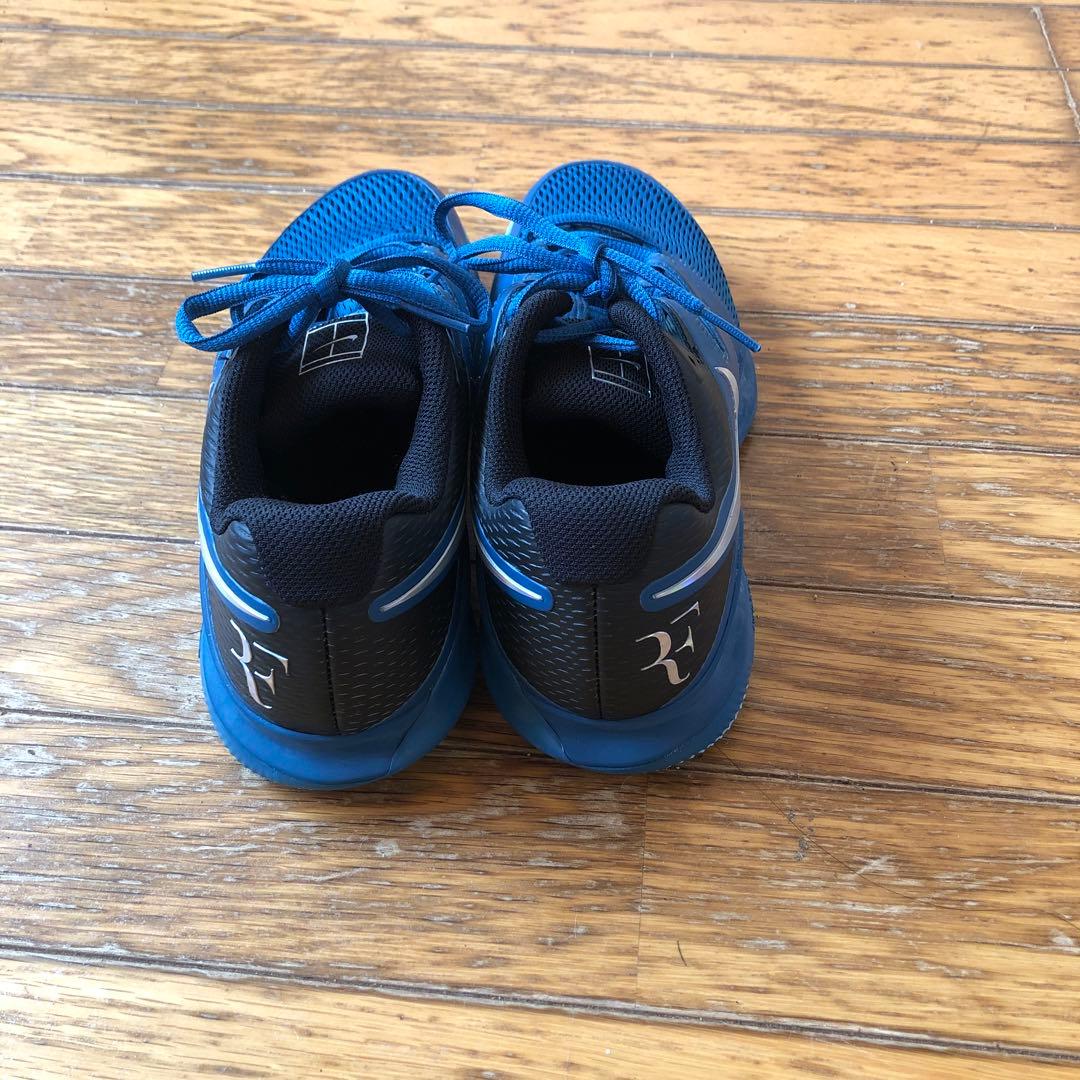 美品　Nike Roger Federer テニスシューズ ブルー　フェデラー