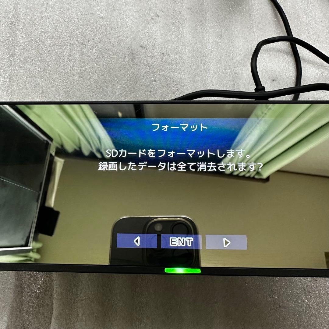 トヨタ純正オプション ドライブレコーダーTZ-D203MWミラー型モニター中古品