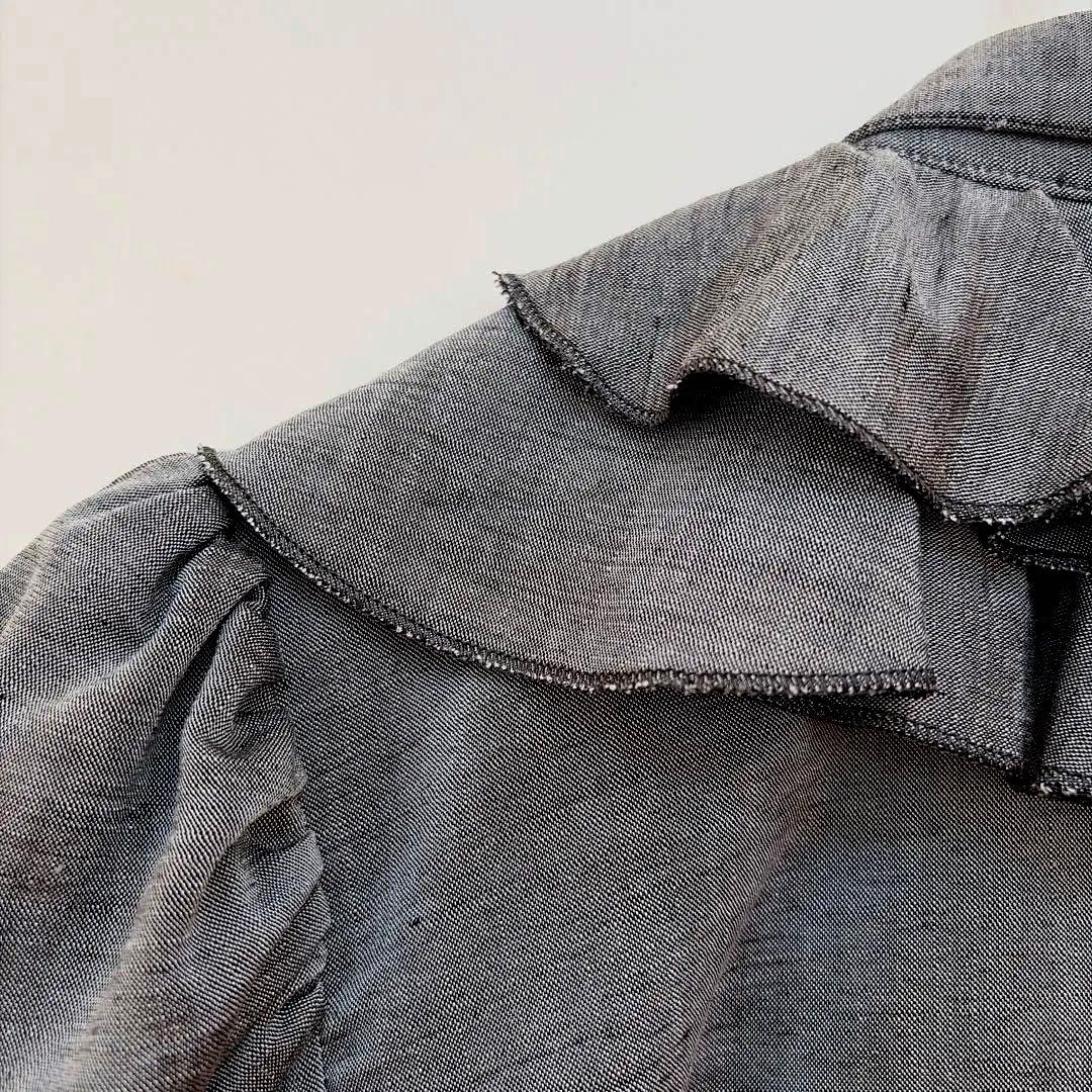 TOGA SLAB TROPICAL FRILL SHIRT フリル シャツ