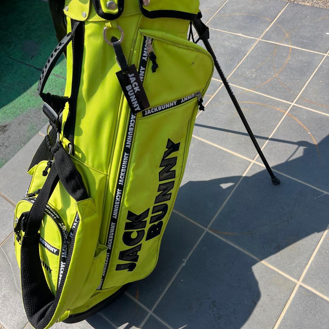 JACK BUNNY グリーン キャディバッグ　パーリーゲイツ　ジャックバニー