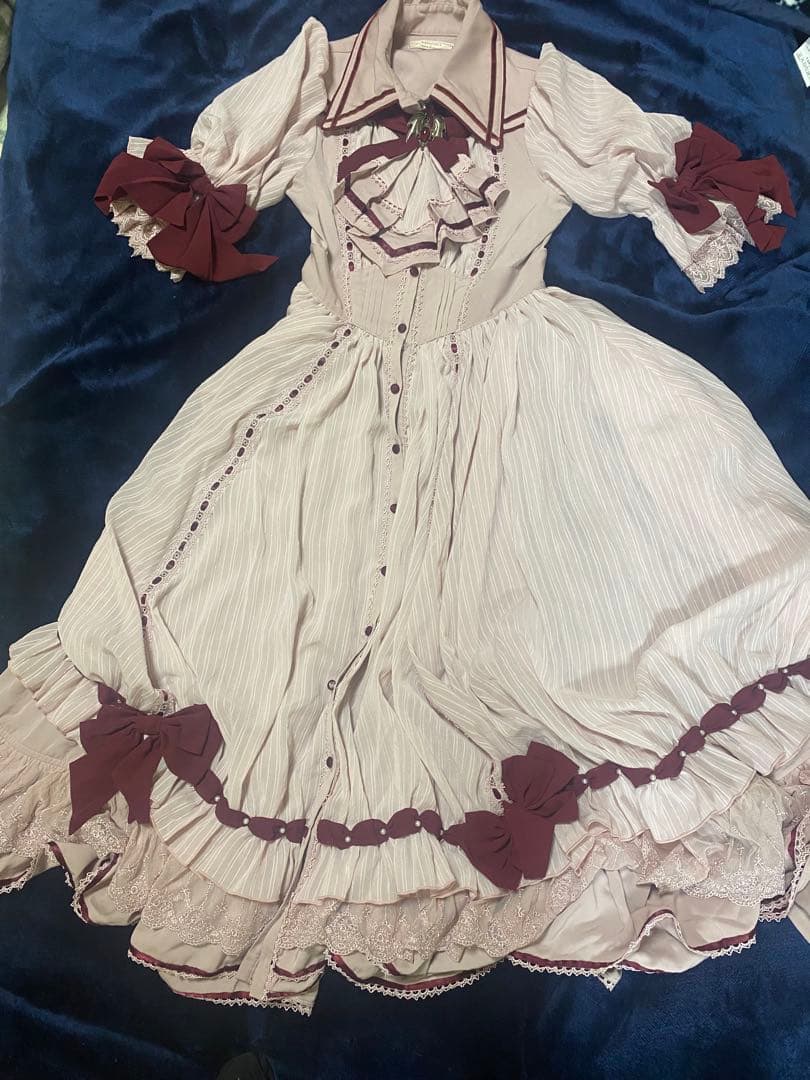 星箱works ワンピース　ピンク　東方Project フリル