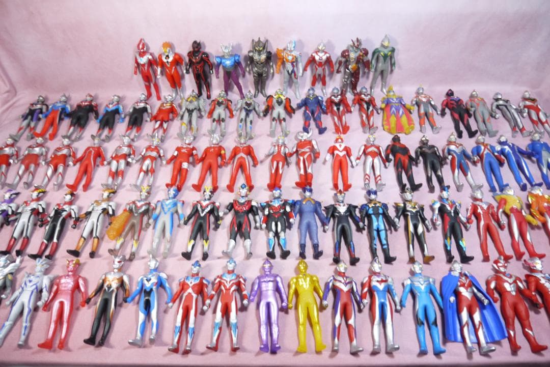 ウルトラヒーローシリーズ500　ウルトラマン　ソフビ　86体セット