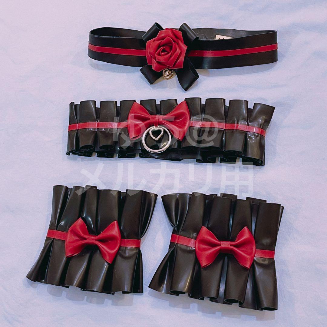 に*͙様 Lina ラバー アクセサリーセット ラテックス コスプレ Libid