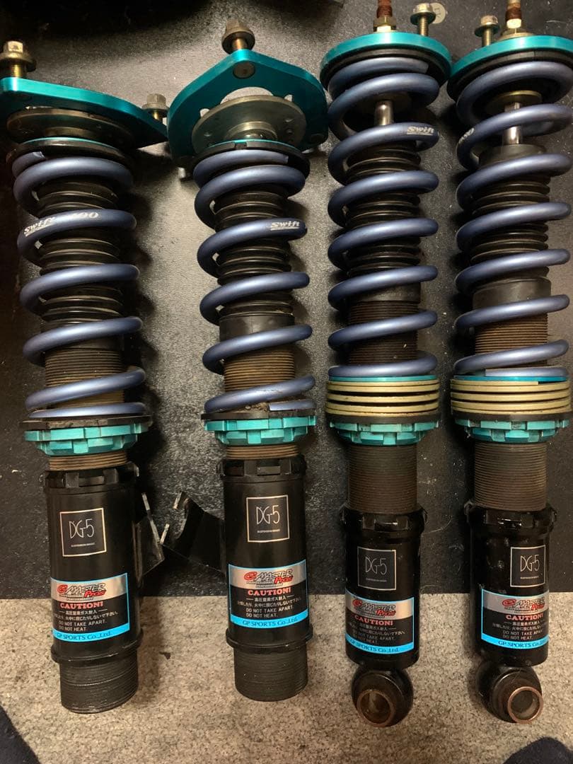 S13 シルビア　180SX DG-5 車高調　サスペンション　GPスポーツ