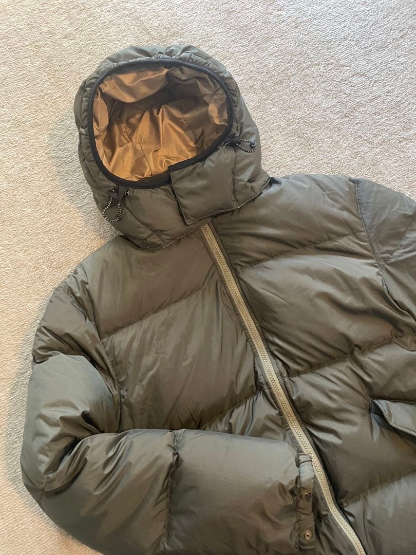 Eddie Bauer グースダウンジャケット Mサイズ オリーブグリーン　美品