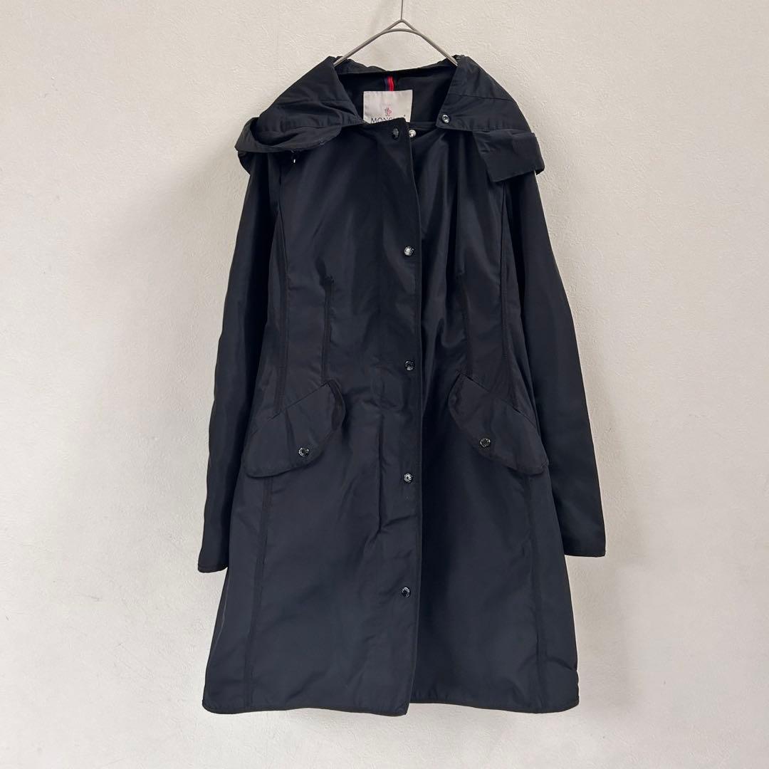 美品 モンクレールArgeline Giubbotto フード付きナイロンコート