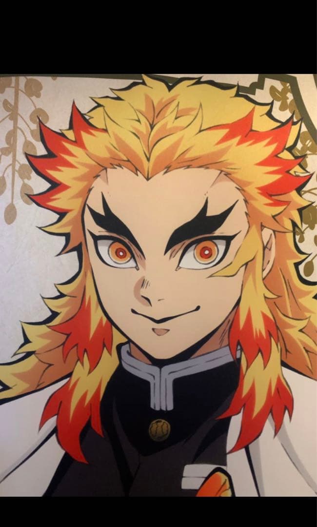 鬼滅の刃　煉獄杏寿郎　コロロ　当選品　サイン付きタペストリー　限定50個　希少