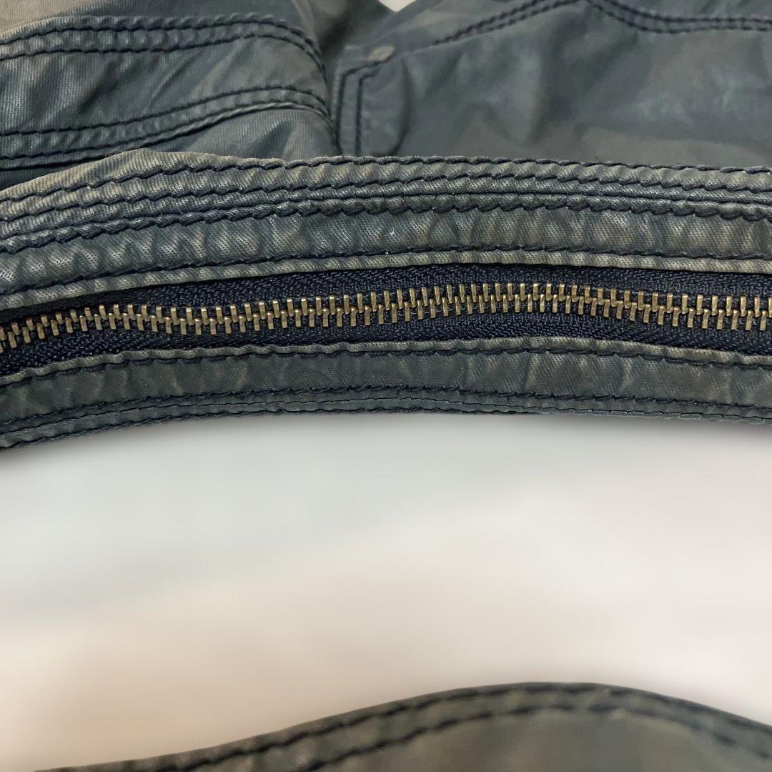 古*離様 DIESEL 三日月型　ダークブルー ショルダーバッグ