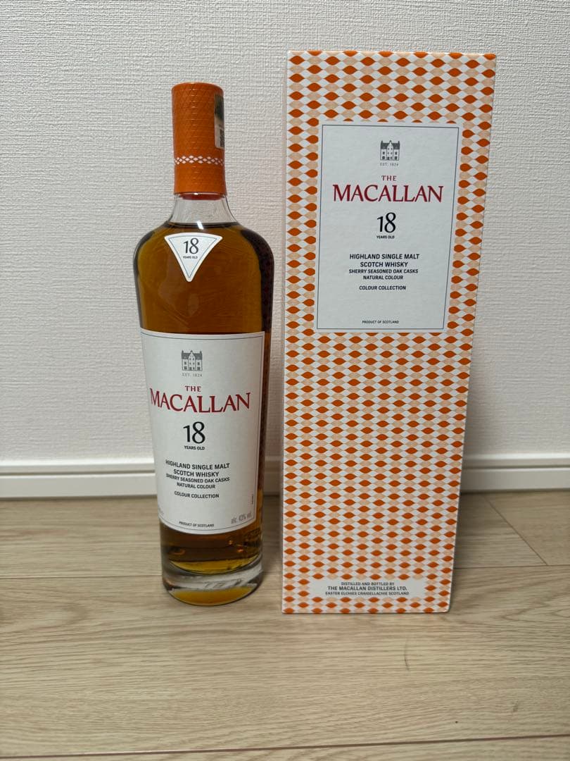 MACALLAN 18年 シングルモルトウイスキー カラーコレクション