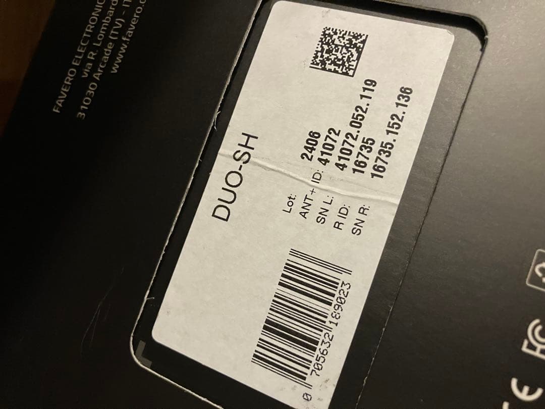 FAVERO ( ファベロ ) パワーメーター　ASSIOMA DUO-SHI