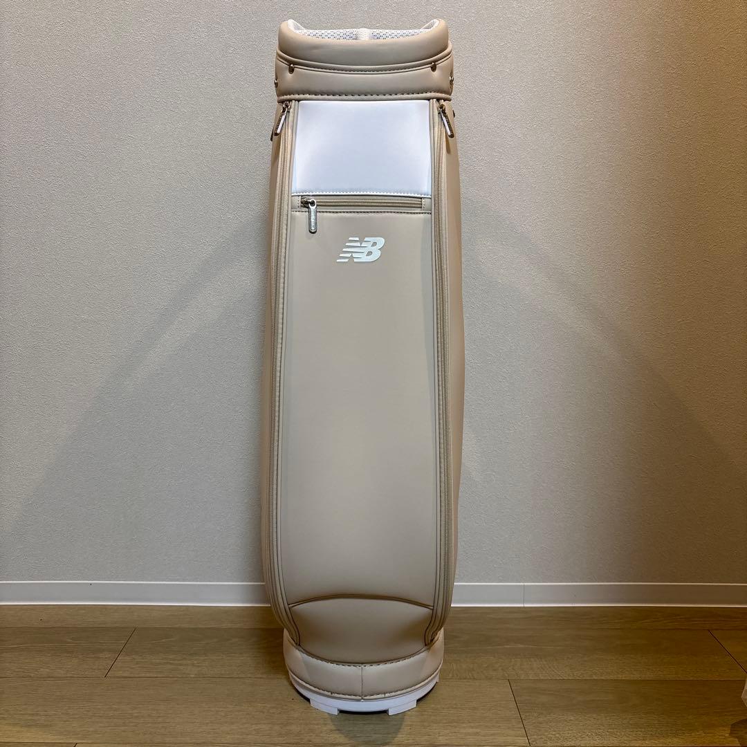 new balance キャディバッグ ベージュ