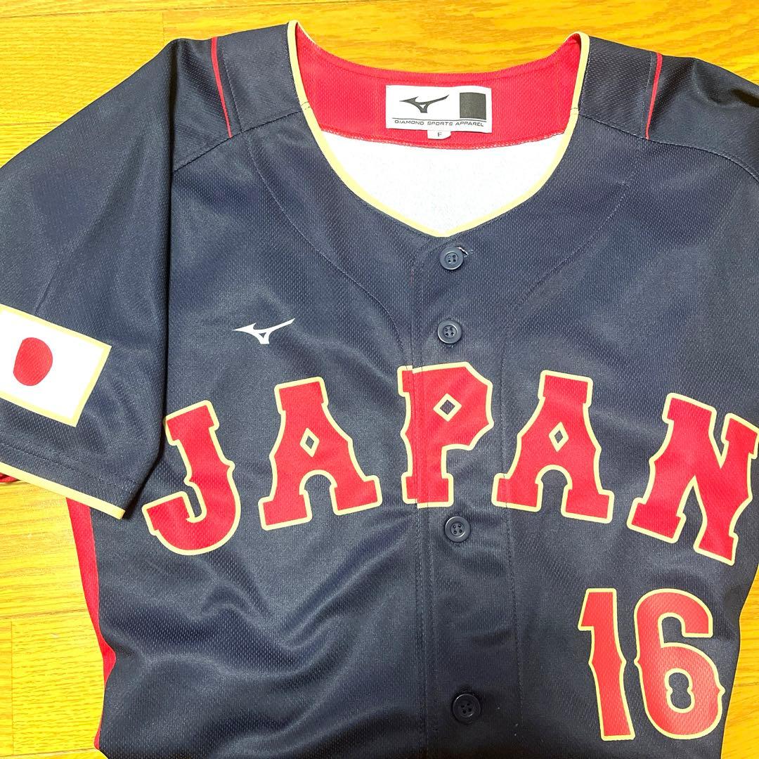 WBC 2023年 大谷翔平選手 ユニフォーム ビジター ミズノ フリーサイズ
