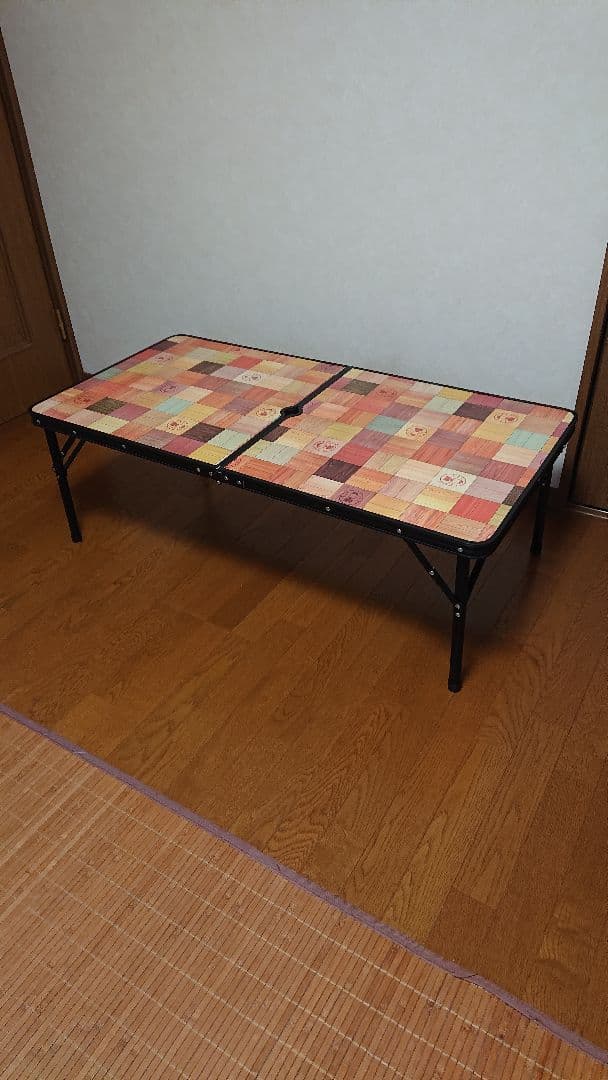 コールマン フォールディングテーブル 120 限定色 ブラックフレーム レア