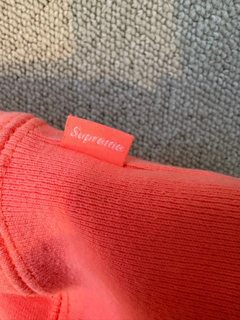 Supreme BoxLogo コーラルピンク トレーナー L(超希少)