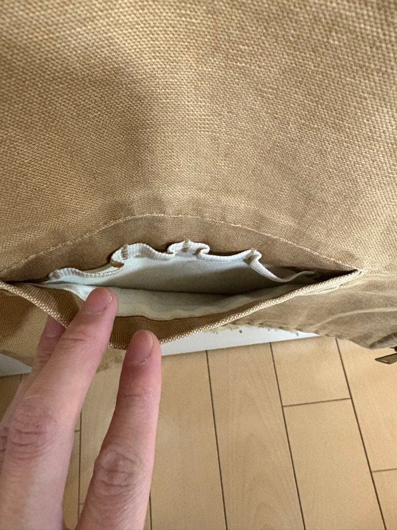 Carhartt ワークベスト ベージュ M