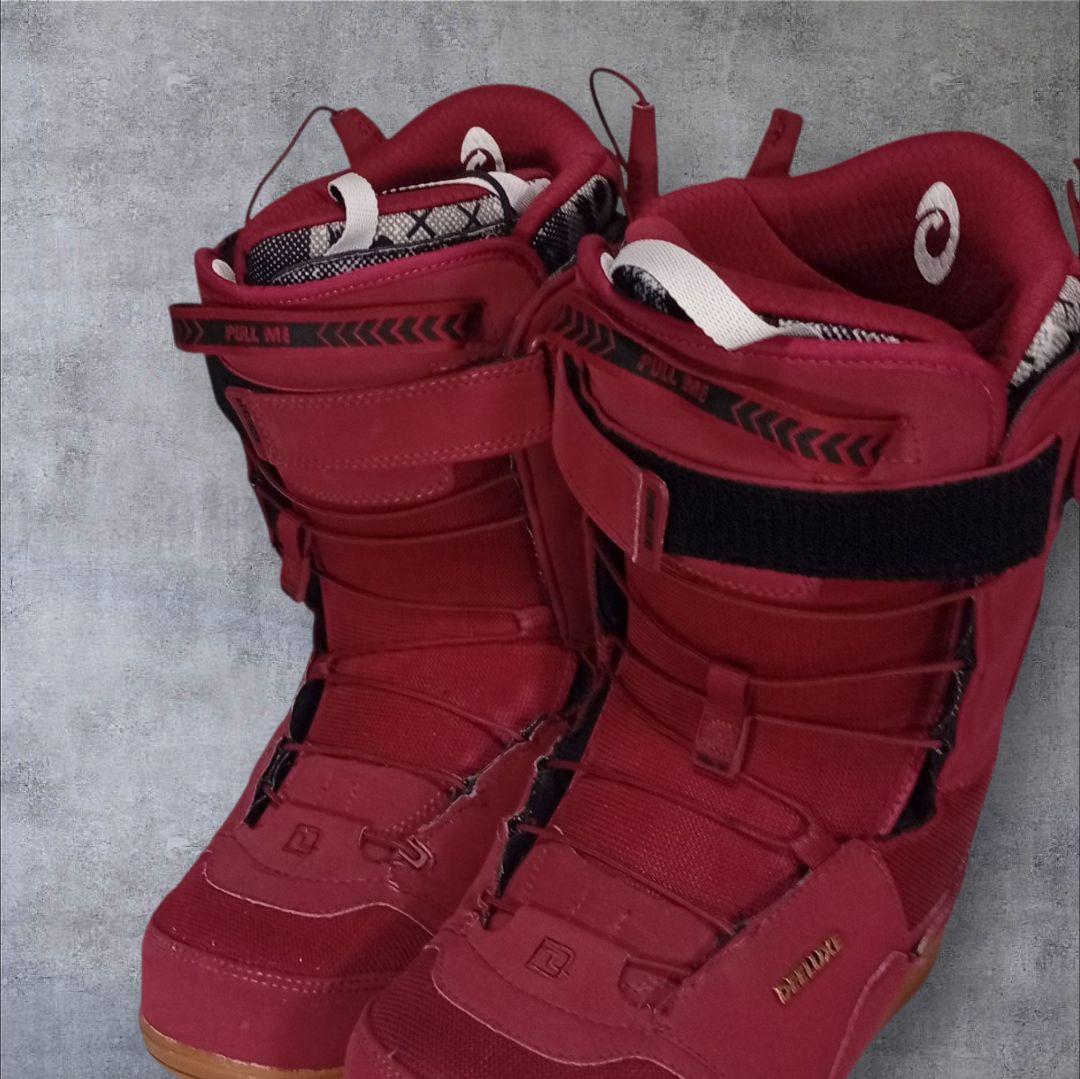 ディーラックス ID スノーボードブーツ 27.5cm　ワインレッド