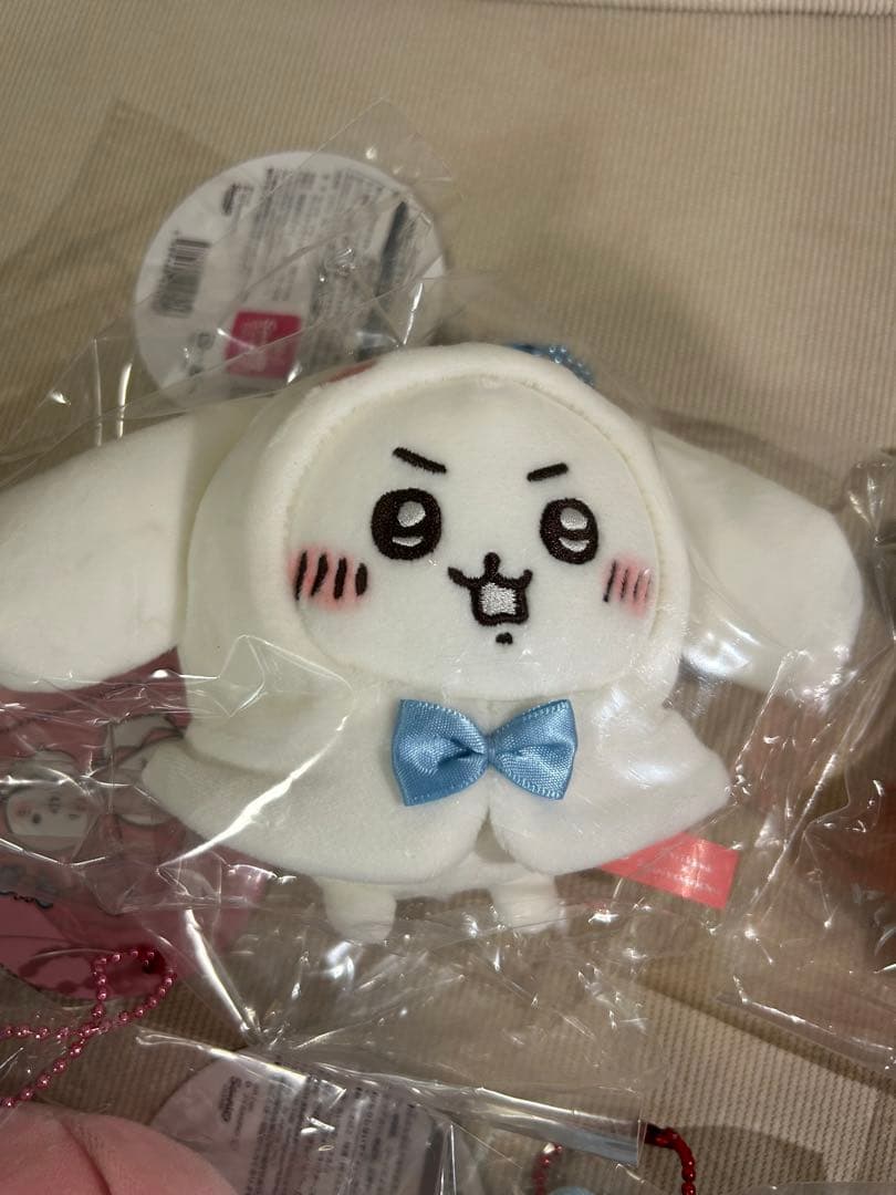 【おまけつき】ちいかわ サンリオキャラクターズ ぷちミニマスコット 7種セット