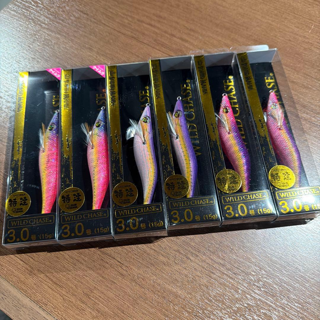 スクイッドマニア　ワイルドチェイス　3.0号　人気カラー