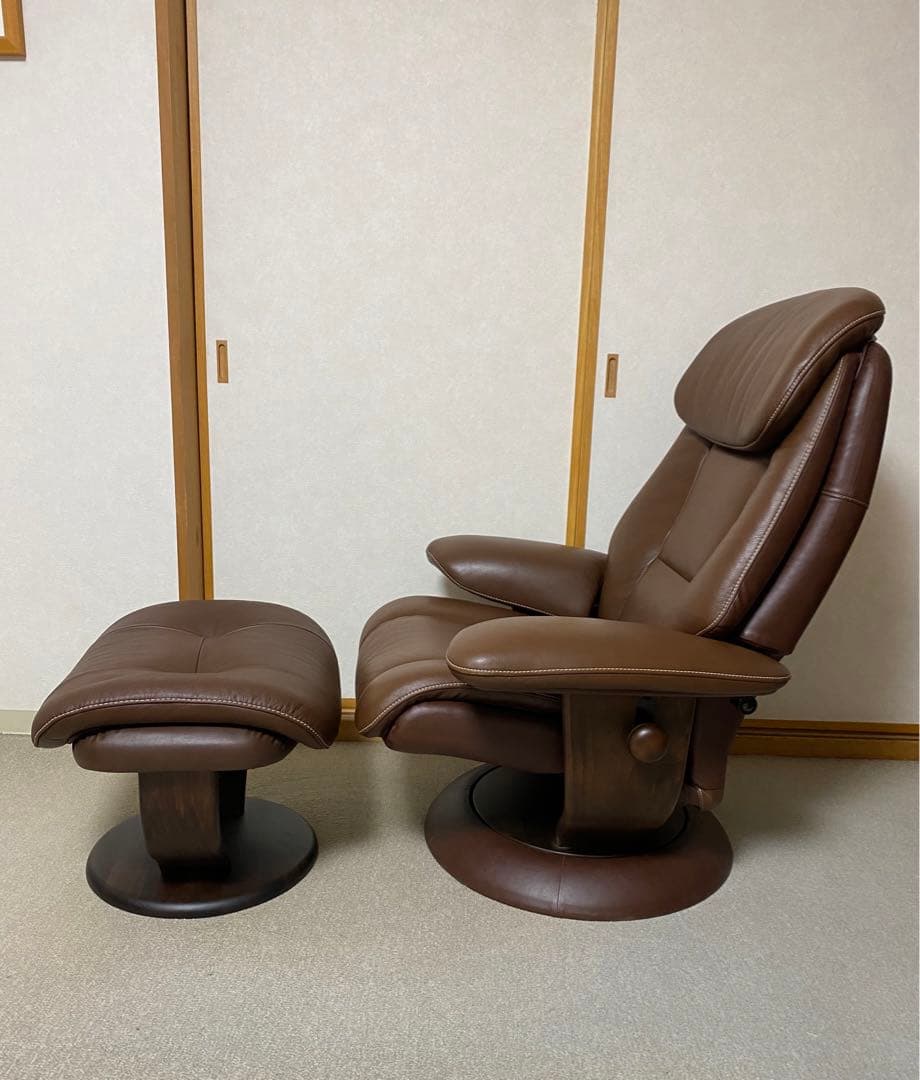 カリモク RU6620 K340リクライニングチェア　セット販売のみ