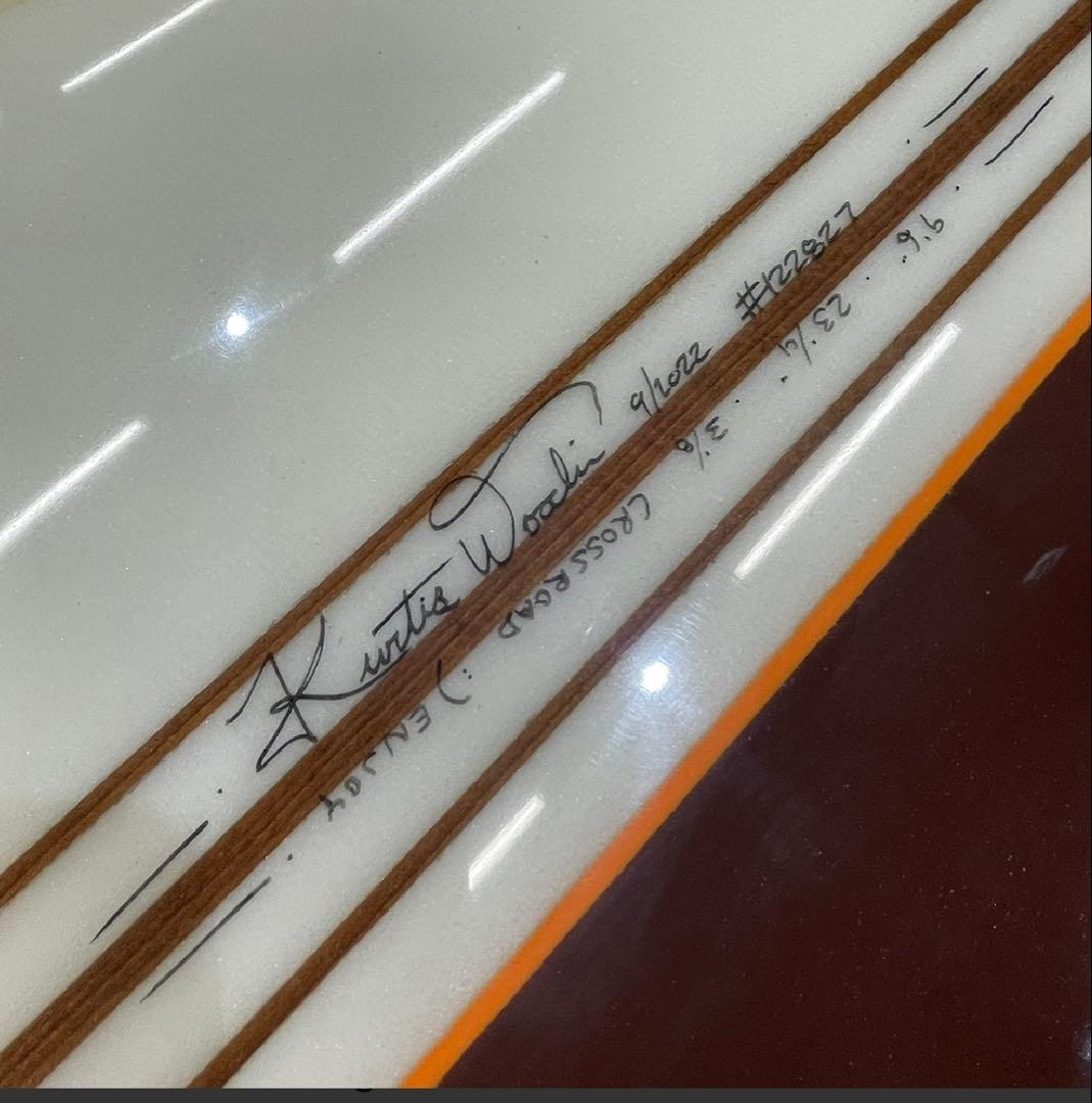 WOODIN / CROSSROAD 9`6ロングボード シングルフィン