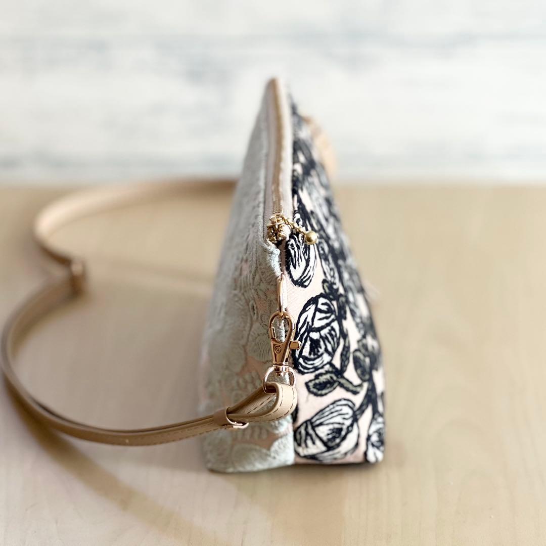 オーダー　ミナペルホネン rosyとsmile flowerショルダーバッグ