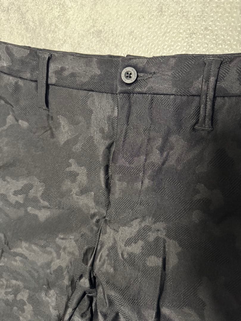 【美品】BRIEFING GOLF パンツ カモフラブラック　 Mサイズ
