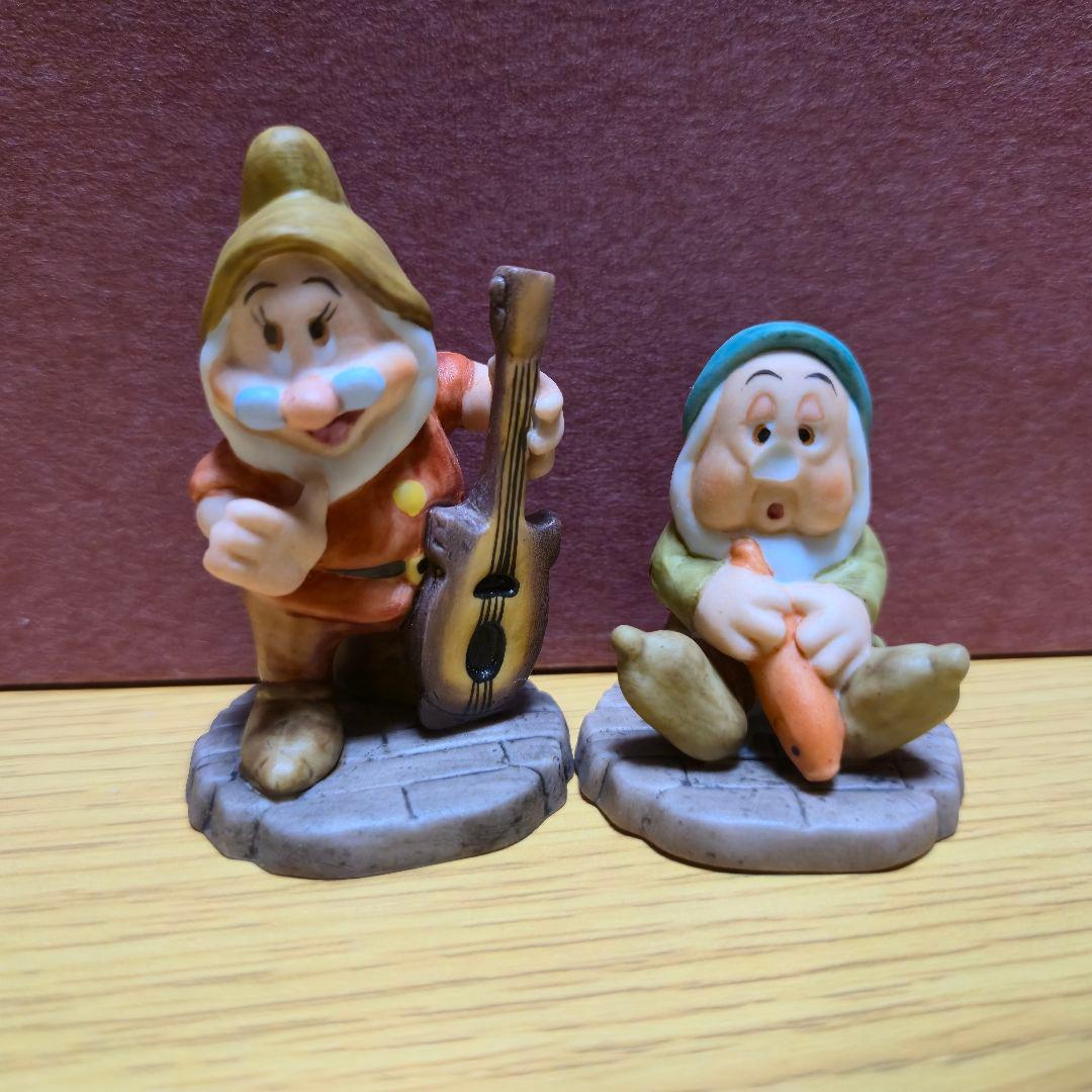 【加藤工芸】ディズニー七人の小人 フィギュア 6体セット