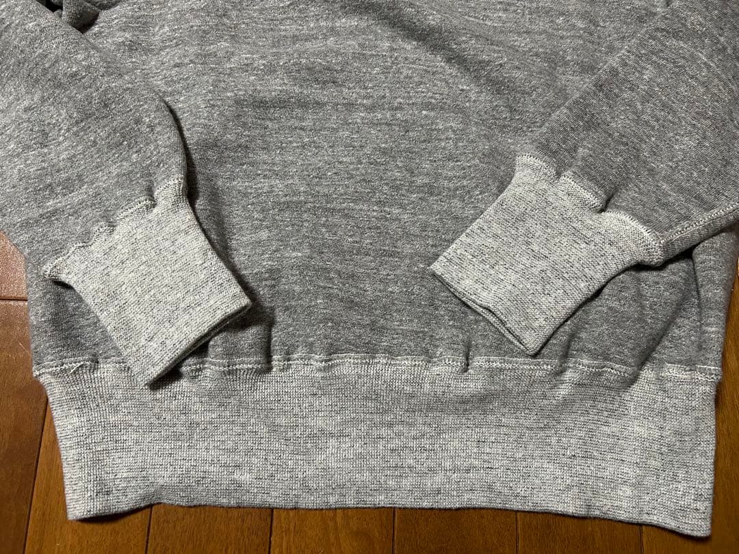 ウエアハウス/ビームスプラス 別注 スウェットクルーネック/ヘザーグレー/42