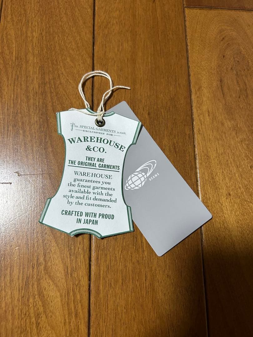 ウエアハウス/ビームスプラス 別注 スウェットクルーネック/ヘザーグレー/42