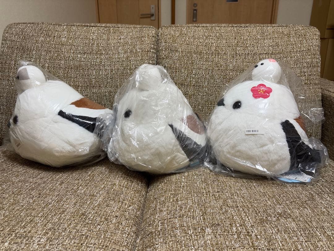 ふくふくシマエナガ　なかよしおやこ