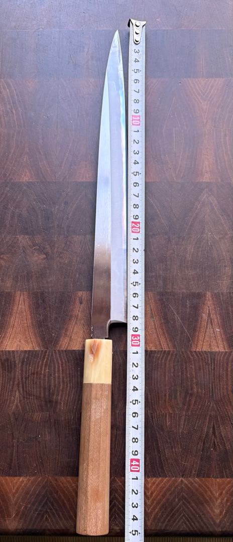 正本総本店　霞　柳刃　300mm 包丁　白鋼　和包丁　再生品