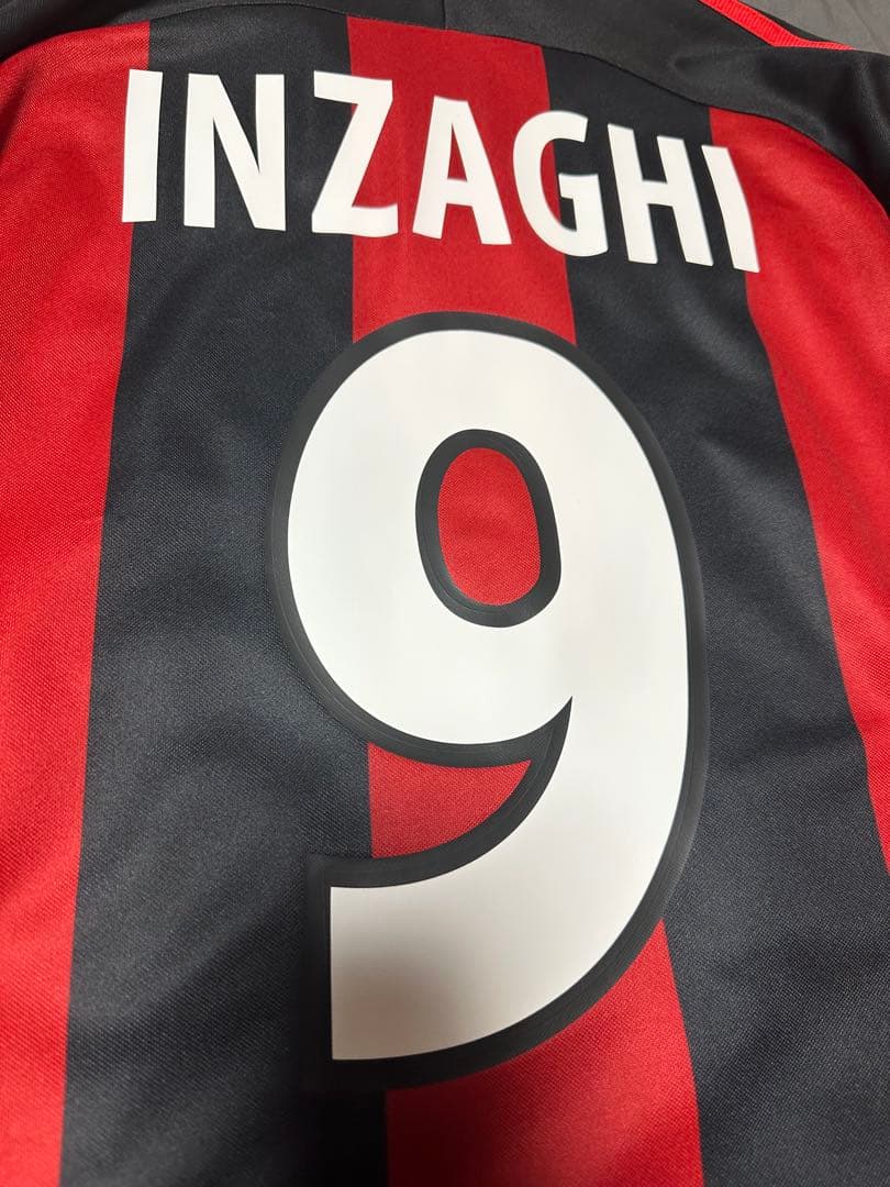 国内正規品 2001/2002 ACミラン　フィリッポ•インザーギ　Lサイズ