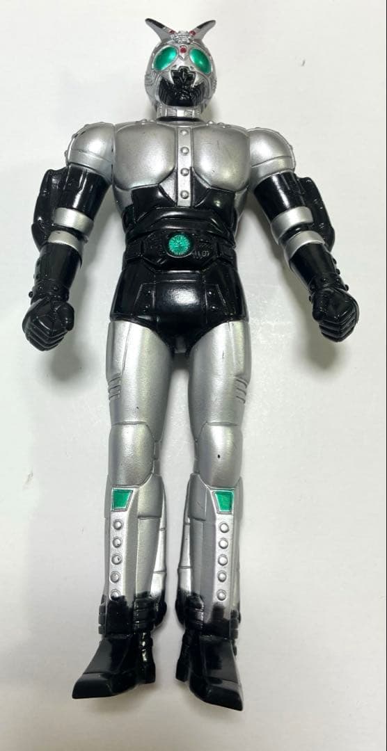 【昭和レトロ】仮面ライダー シャドームーン フィギュア 1988年製 約17cm