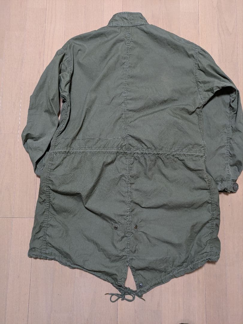 実物 米軍　M-65 モッズコ－ト フィッシュテールパーカー　XS　フード付き