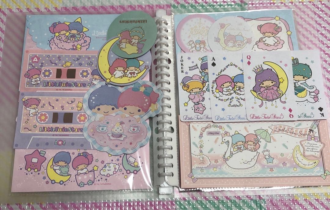 サンリオ　おすそ分けファイル　メモ帳　バラメモ　キティ　キキララ マイメロ