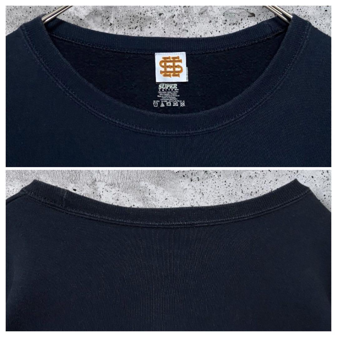 【希少XL・肉厚生地】 SEE SEE スウェット 黒 フルーツボディ